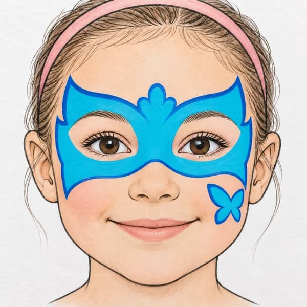 Étape 2 du maquillage de super-héros